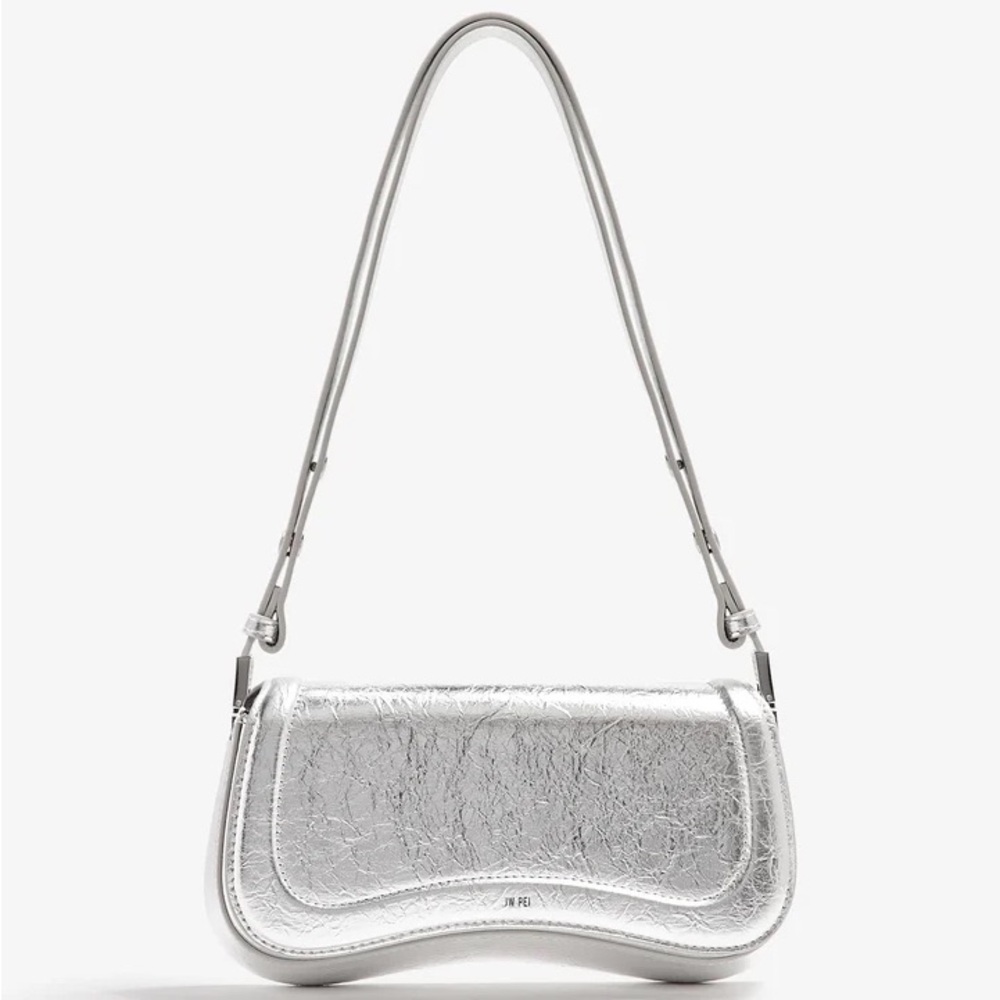 JW PEI Shoulder Bag Silver Metallic